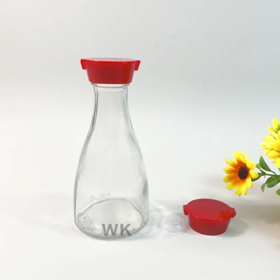 China Manufacture Wholesale Pepper Seasoning Condiments Oil and Vinegar Packing Container Glass Bottles