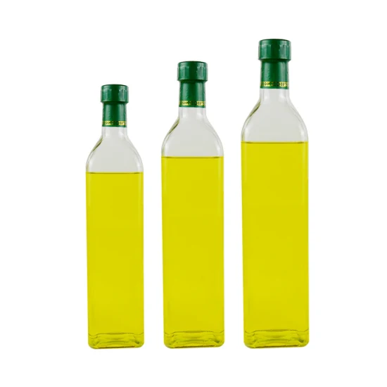 50ml 100ml 250ml 500ml 750ml 1000ml Empty Custom Amber Green Transparent Olive Oil Glass Bottles Wholesale for Oil