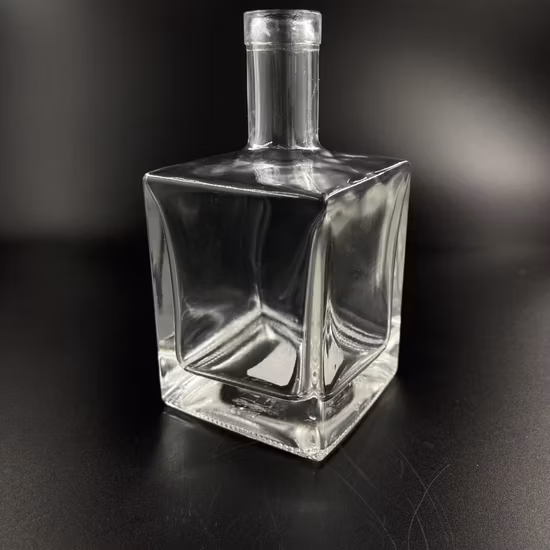 Transparent Bottle/ Vodka Bottle/ Wine Bottle/Crystal Glass Bottle/Tequila Bottle