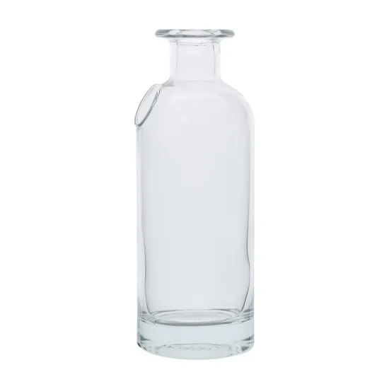 375ml 500ml 700ml 750ml Custom Printing Empty Clear Frosted Glass Vodka Whisky Tequila Brandy Bottle 