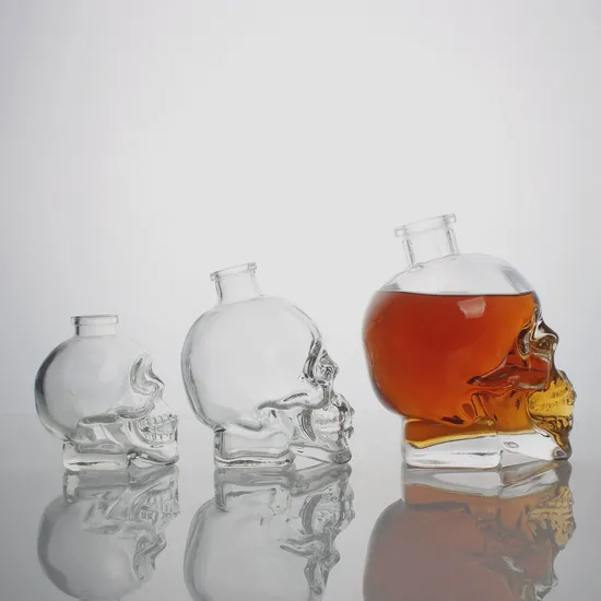 in Stock 375ml 700ml 750ml Super Flint Liquor Spirits Gin Whisky Vodka Glass Rum Tequila Bottles with Cork 