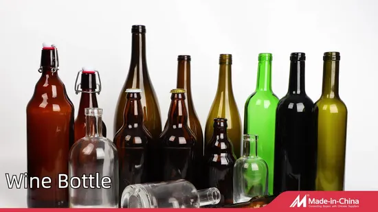 Elegant Modern Design Glass Wine Bottle for Discerning Buyers 