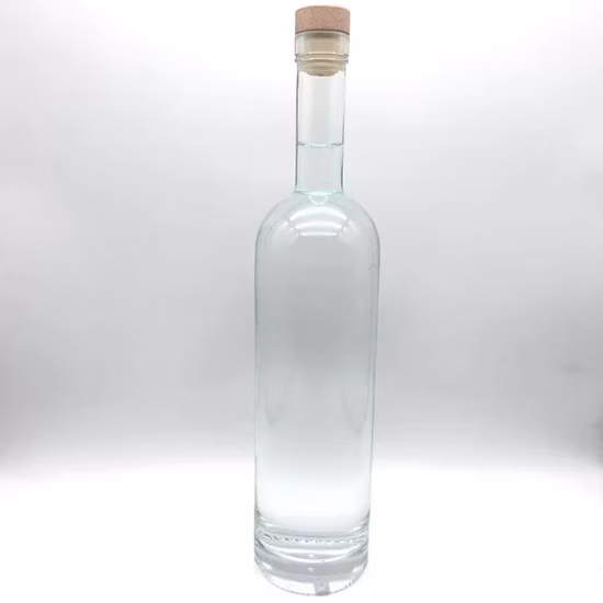 700ml 750ml 1000ml High Flint Fancy Vintage Empty Tequila Spirit Glass Bottles