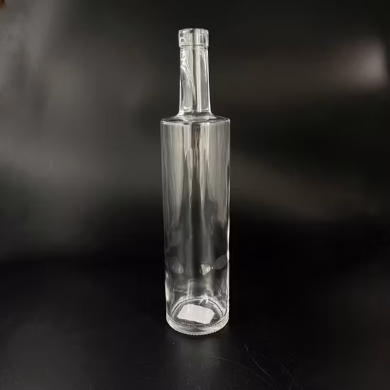 High Quality Super Flint Round Empty 750ml Vodka Whiskey Gin Brandy Tequila Rum Glass Bottles Glass Liquor Bottle